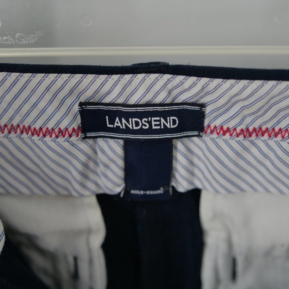 Lands End Navy Slacks (Not sure size - read description) - Picture 3 of 6